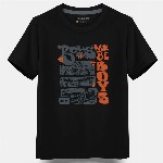 HELLCAT Boys Pack Of 2 Typography Printed Cotton T-shirt