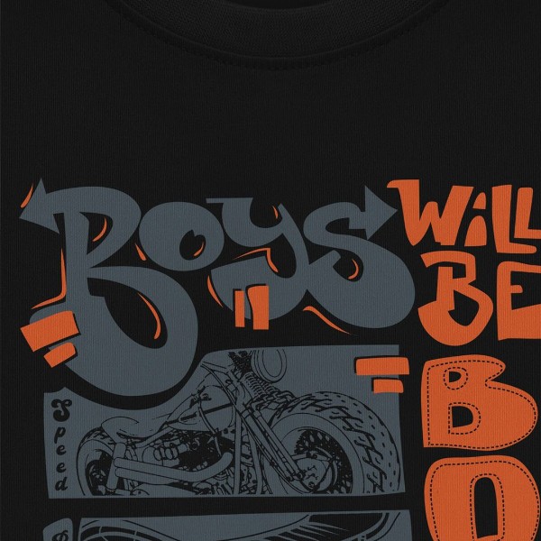 HELLCAT Boys Pack Of 2 Typography Printed Cotton T-shirt