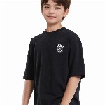 RARE ONES Boys Graphic Printed Round Neck Cotton Oversized T-shirt