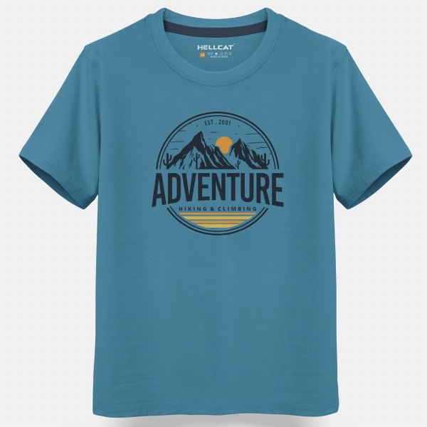 HELLCAT Boys Pack Of 3 Printed Cotton T-shirt