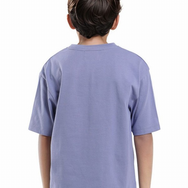 RARE ONES Boys Typography Printed Round Neck Cotton Relaxed Fit T-shirt