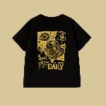 DAMN GUD DG Unisex Black Tshirts