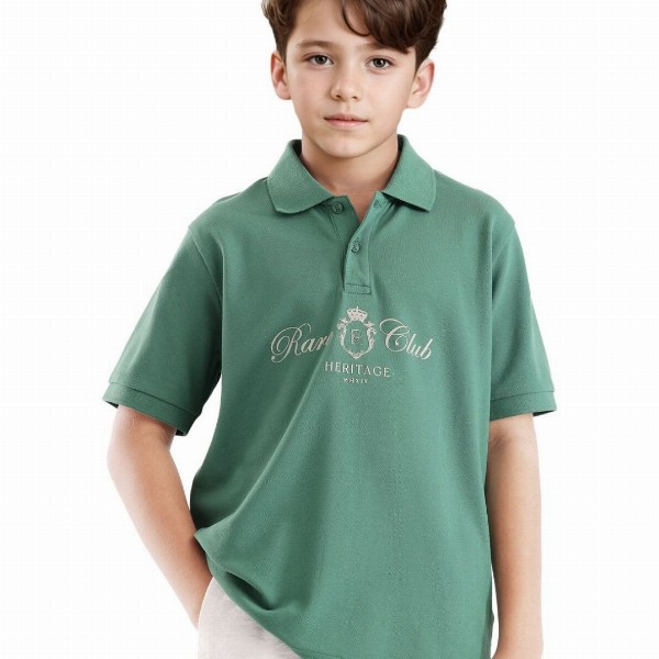 Rare Ones Boys Hd Print Polo