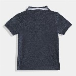 United Colors of Benetton Boys Typography Printed Polo Collar T-shirt