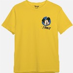 Minicult Kids Mickey Mouse Printed Cotton T-shirt
