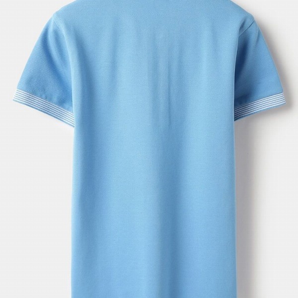 United Colors of Benetton Boys Solid Mandarin Collar Regular Fit Cotton T-shirt