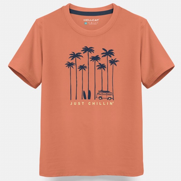 HELLCAT Boys Pack Of 3 Printed Cotton T-shirt