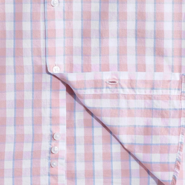 United Colors of Benetton Boys Cotton Windowpane Checked Casual Shirt