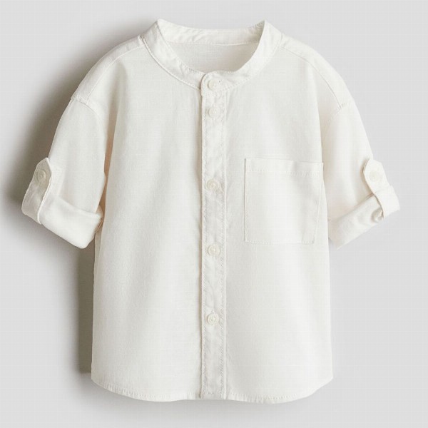 H&M Cotton Grandad Shirt