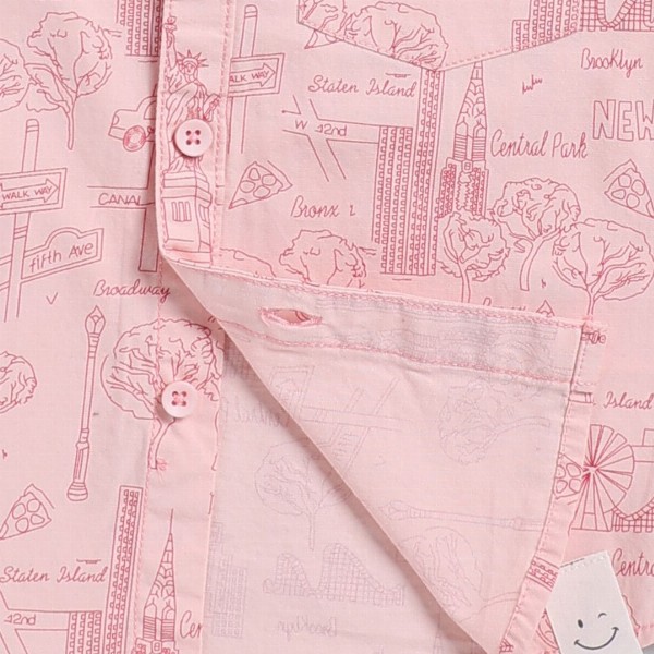 Happy Faces Kids Boys Printed Pure Cotton Casual Shirt