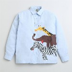 ZIP ZAP ZOOP Boys Comfort Opaque Casual Shirt