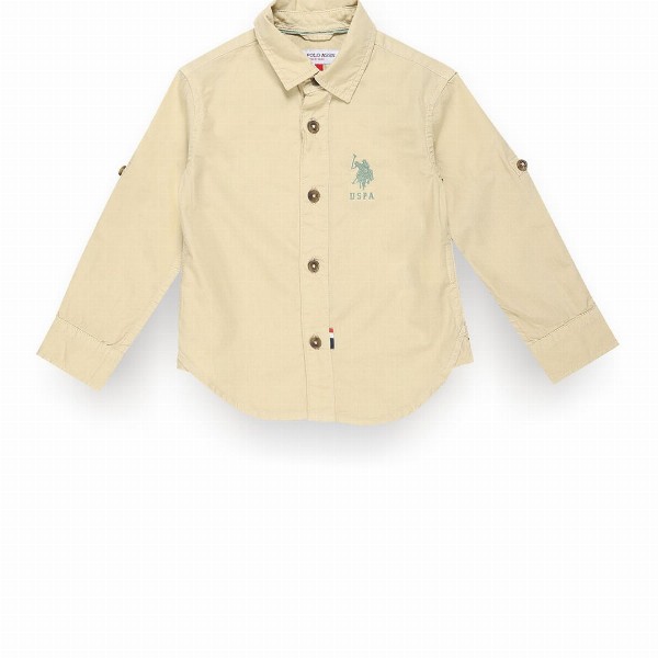 U.S. Polo Assn. Kids Boys Classic Opaque Pure Cotton Casual Shirt