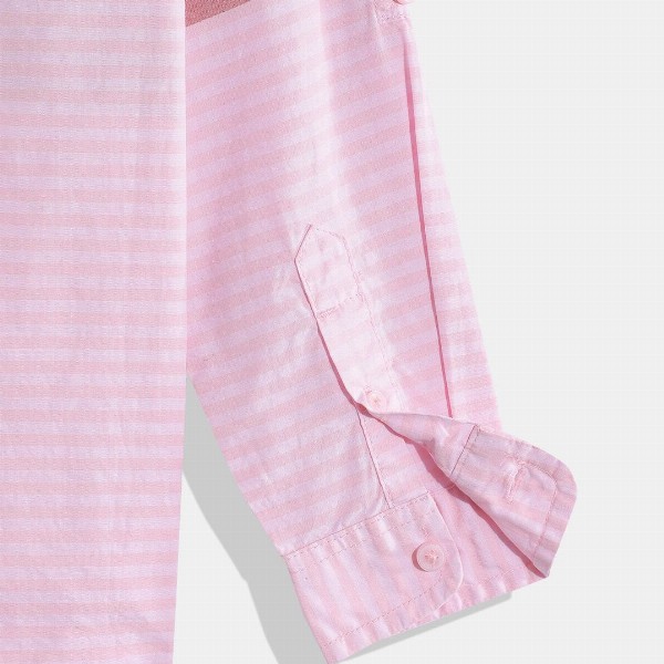 United Colors of Benetton Kids Boys Striped Pure Cotton Shirt