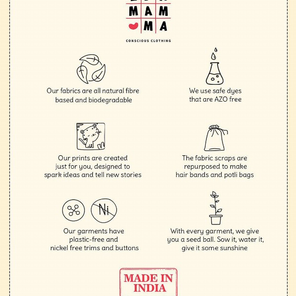 Ed-a-Mamma Boys Conversational Printed Cotton Casual Shirt