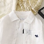 FOREVER FRIDAY Boys Spread Collar Comfort Cotton Casual Shirt
