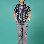 V-Mart Boys Opaque Striped Casual Shirt