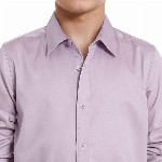 RARE ONES Boys Spread Collar Solid Cotton Casual Shirt