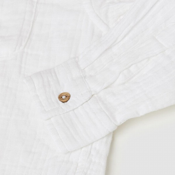 max Boys Textured Spread Collar Pure Cotton Casual Shirt