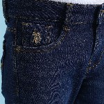 U.S. Polo Assn. Kids Boy Mid-Rise Slim Fit Clean Look Jeans