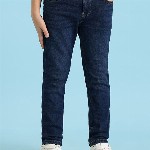 U.S. Polo Assn. Kids Boy Mid-Rise Slim Fit Clean Look Jeans