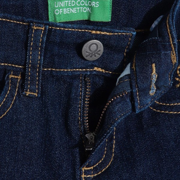 United Colors of Benetton Boys Slim Fit Stretchable Jeans