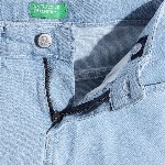 United Colors of Benetton Boys Slim Fit Mid-Rise Stretchable Jeans