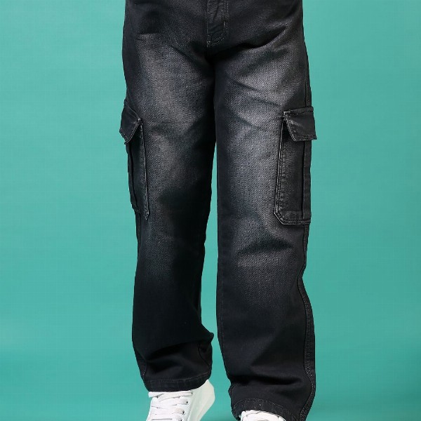 V-Mart Boys Low Distress Light Fade Jeans