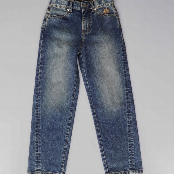 Jack & Jones Junior Boys Cotton Relaxed Fit Heavy Fade Stretchable Jeans