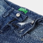 United Colors of Benetton Boys Straight Fit Mid-Rise Heavy Fade Jeans