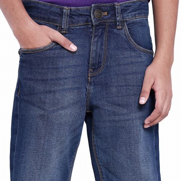 Rare Ones Boys Solid Relax Fit Jeans