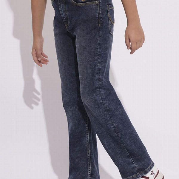 Jack & Jones Junior Boys Bootcut Light Fade Stretchable Jeans