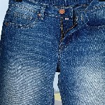 HERE&NOW Boys Wide Leg Mid-Rise Slash Knee Heavy Fade Stretchable Jeans