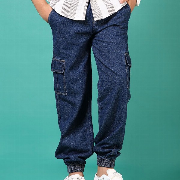 V-Mart Boys Jogger Highly Distressed Jeans