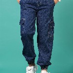 V-Mart Boys Jogger Highly Distressed Jeans