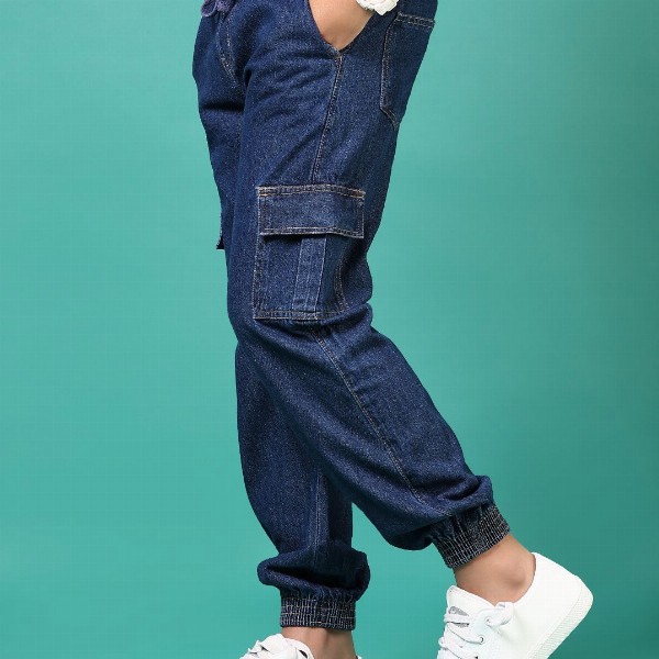 V-Mart Boys Jogger Highly Distressed Jeans