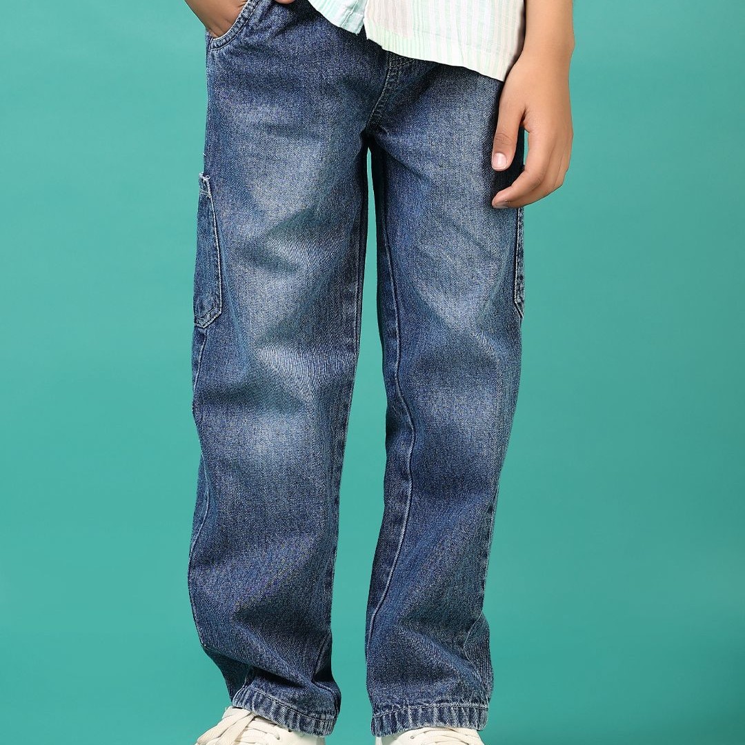 V-Mart Boys Light Fade Jeans