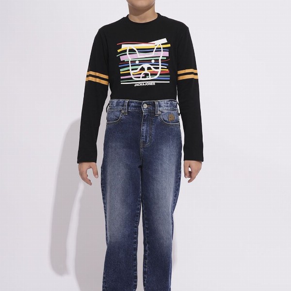 Jack & Jones Junior Boys Relaxed Fit Heavy Fade Stretchable Jeans