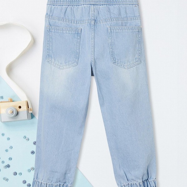 max Boys Regular Fit Mid-Rise Heavy Fade Jeans