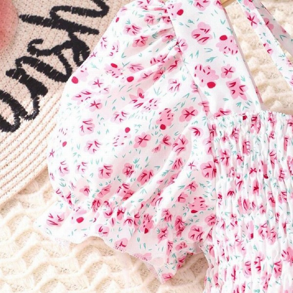 BAESD Floral Print Fit & Flare Dress