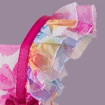 Miss & Chief Girls Floral Printed Flared Sleeve Fit & Flare Dress