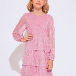 Vero Moda Puff Sleeve Fit & Flare Dress