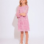 Vero Moda Puff Sleeve Fit & Flare Dress