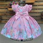 Miss & Chief Animal Print Satin A-Line Dress