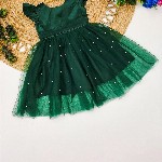 Tejam Satin Fit & Flare Dress