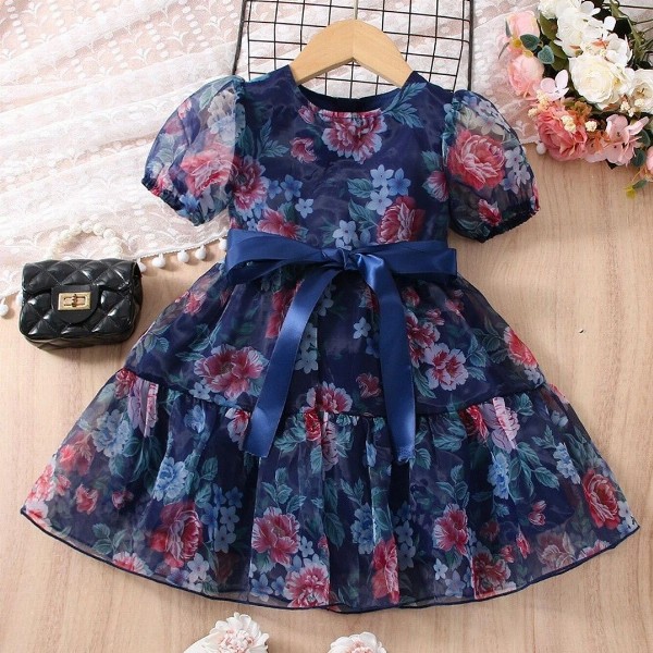 Miss & Chief Embellished Crepe A-Line Dress