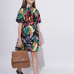 Vero Moda Tropical Printed A-Line Dress