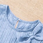 YK Flutter Sleeve A-Line Dress