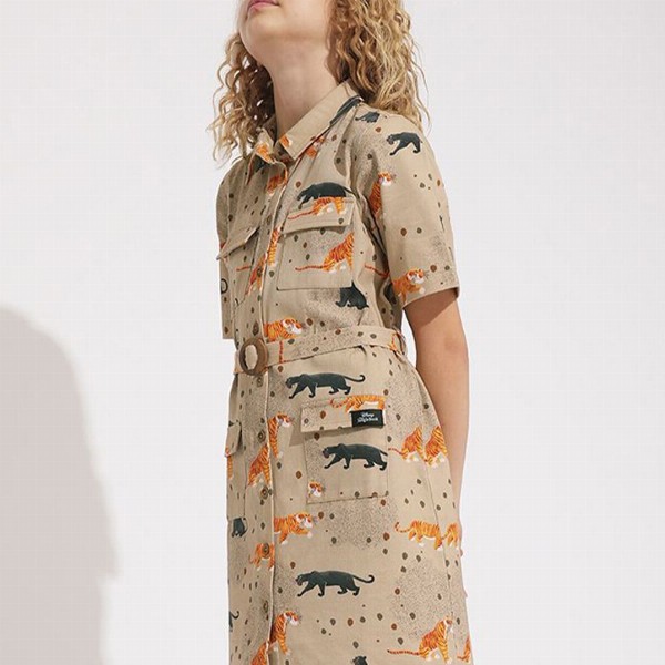 Vero Moda Girls Printed Shirt Mini Dress