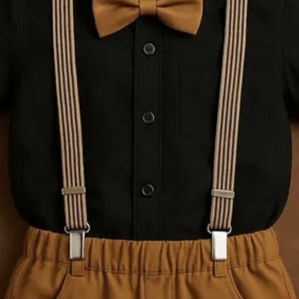 TOGEPI Boys Shirt with Shorts