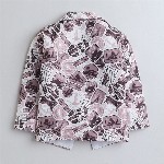 BAESD Boys Notched Lapel Collar Single-Breasted Blazer with Trouser & T-Shirt 3-piece Suit